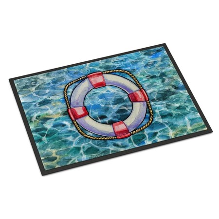 Carolines Treasures 18 x 27 in. Life Saver Indoor or Outdoor Mat BB5344MAT